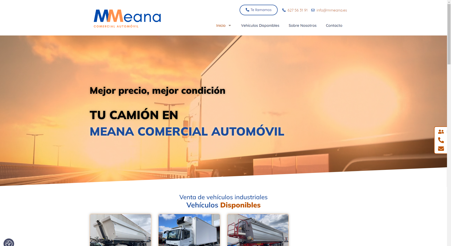 Web Mmeana Comercial Automóvil